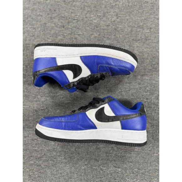 Nike Air Force 1 Low Shoes Mens 9.5 Blue White Nike By You Sneakers DV3892 900‎ main image 7